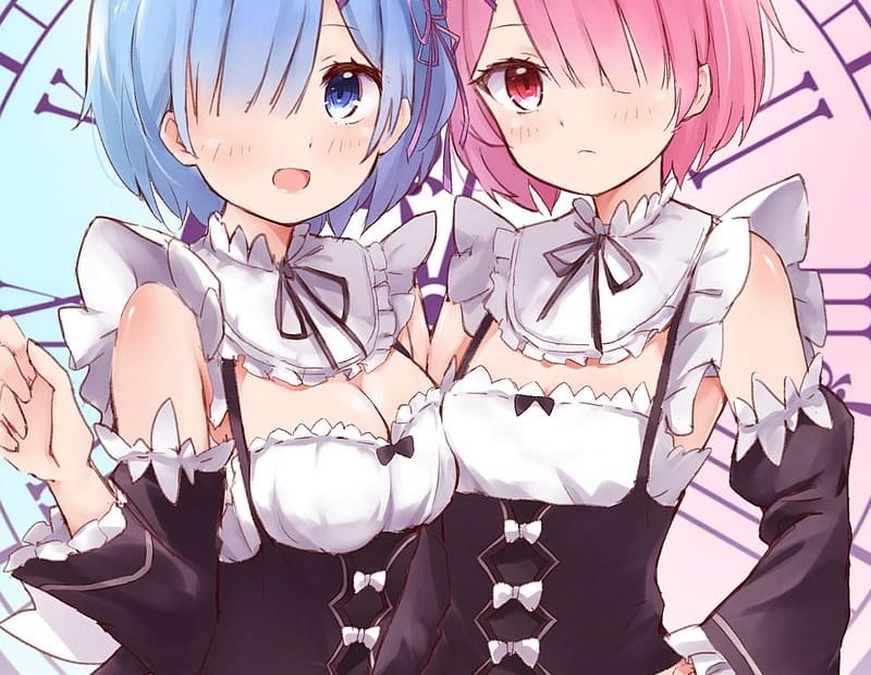 Rem And Ram, Anime, Maid, Re Zero, Hd Phone Wallpaper | Peakpx