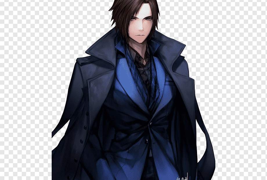 Suit Anime Drawing Male, Suit, Black Hair, Fictional Character, Formal Wear  Png | Pngwing
