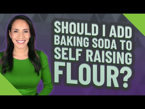 Should I add baking soda to self raising flour?