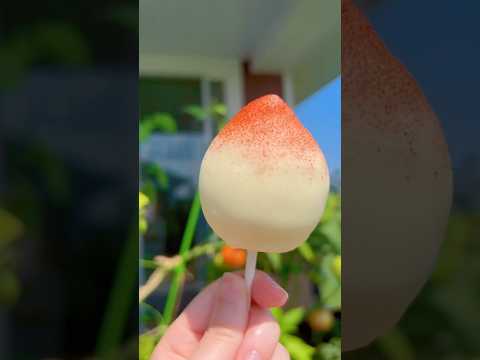Make the Viral Japanese Peach Ice Cream at home ????