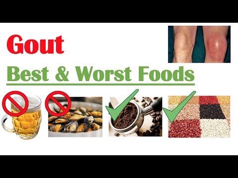 Best & Worst Foods to Eat with Gout | Reduce Risk of Gout Attacks and Hyperuricemia