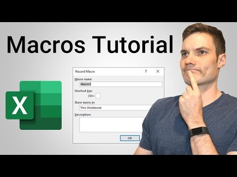 How to Create Macros in Excel Tutorial How to Create Macros in Excel Tutorial